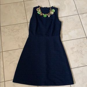 Loft sleeveless shift dress